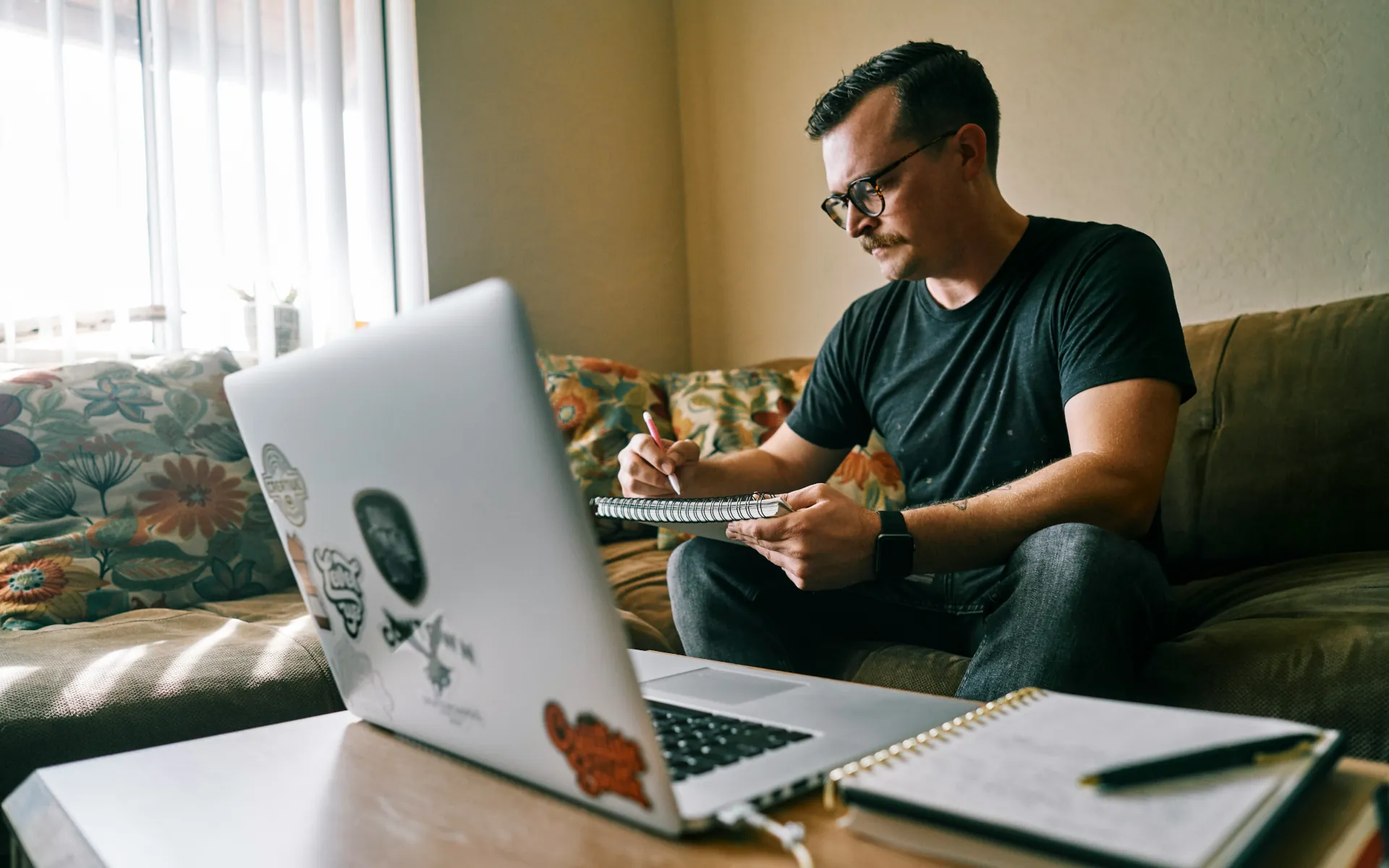 Person engaged in life planning